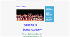 Desktop Screenshot of danceacademydenver.com